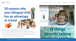 Desktop Screenshot of multilingualparenting.com