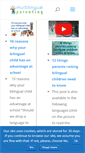 Mobile Screenshot of multilingualparenting.com